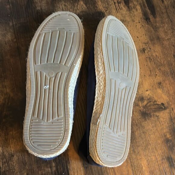 Aurélien Navy Blue Suede Seaside Loafers Size 42 // Exellent